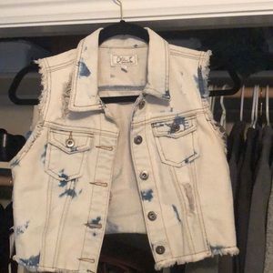 CHIQLE DENIM ARCHITECT jean vest